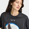 Nike Sportswear Women's Essentials Boyfriend Soaring T-Shirt Off Noir / White sold by JD Sports