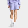 Nike Sportswear Women's Club Fleece Mid Rise 4" Graphic Shorts / Lilac Ice sold by JD Sports
