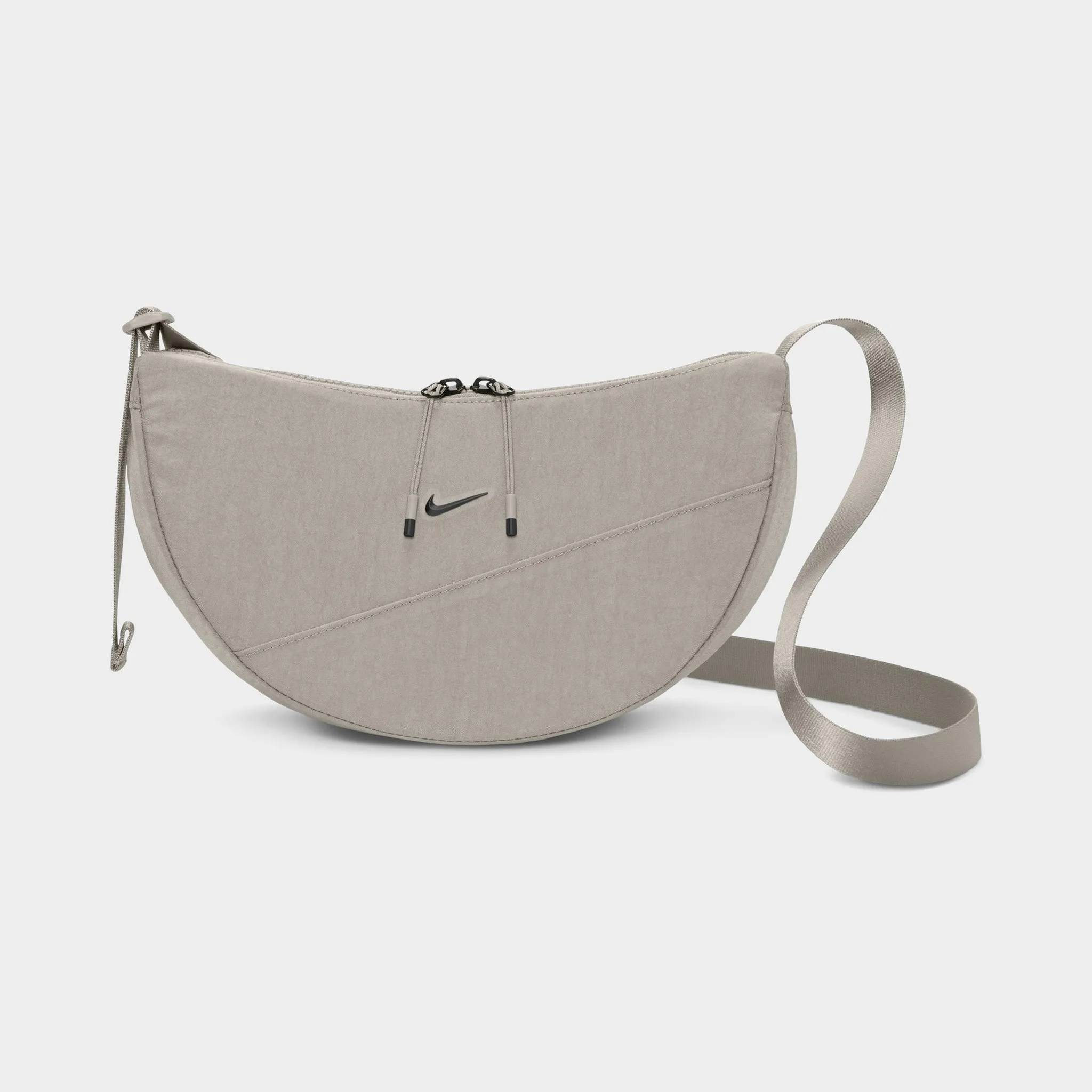Nike Aura Crescent Crossbody Bag College Grey / Matte Sliver sold by JD Sports