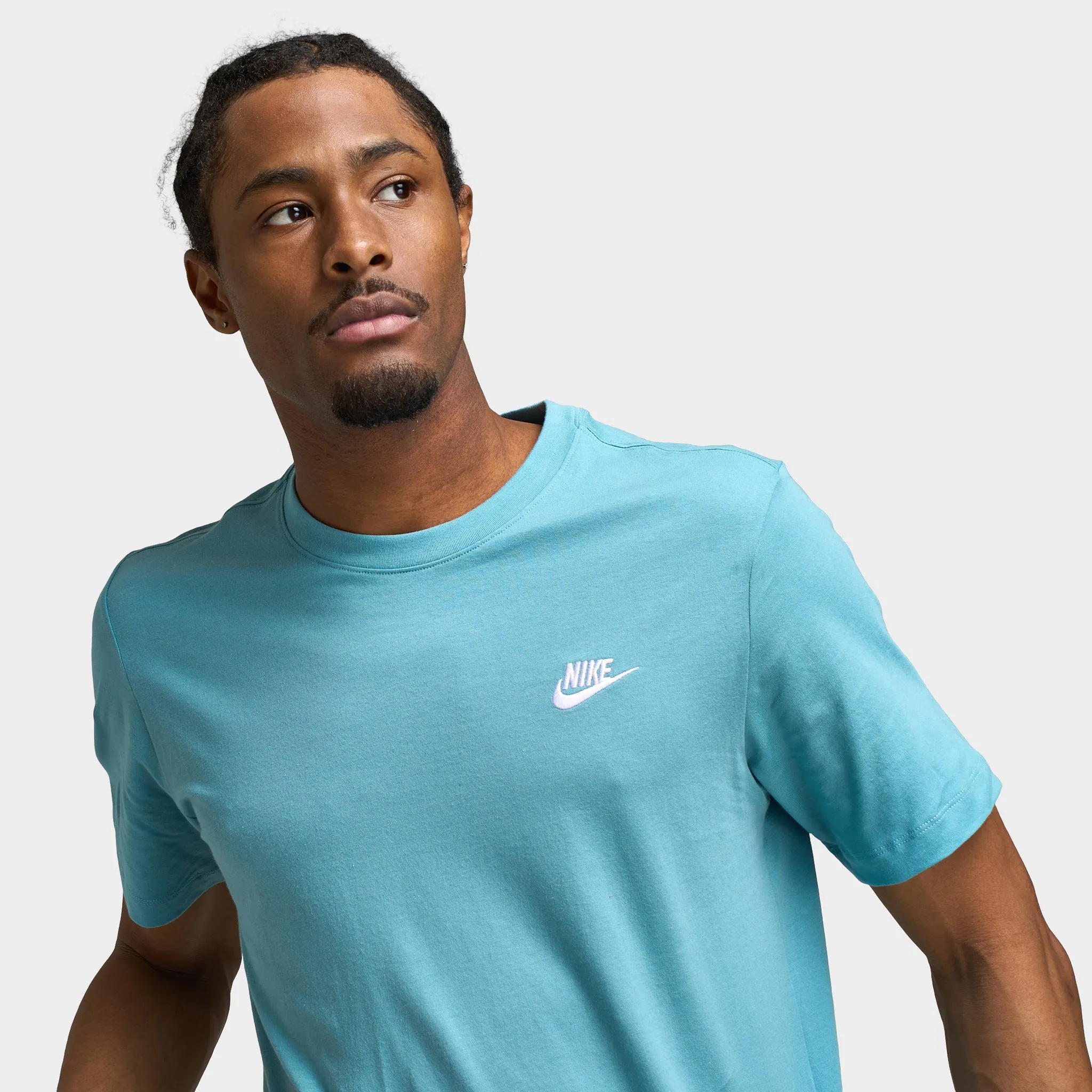 Nike Sportswear Club T-Shirt / Denim Turq sold by JD Sports product image thumbnail 4