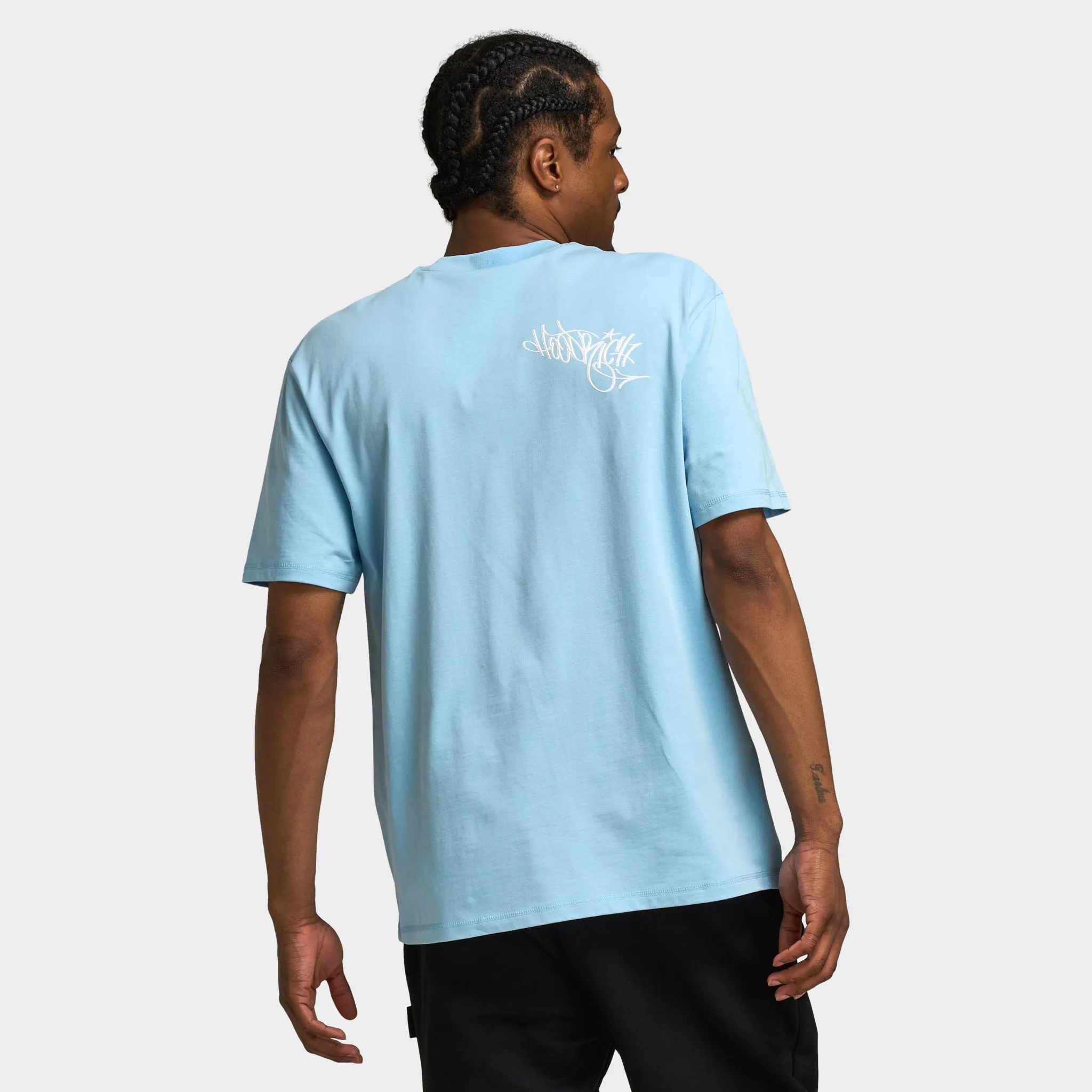 Hoodrich Tag Oversized Graphic T-Shirt Clear Sky / White sold by JD Sports product image thumbnail 2
