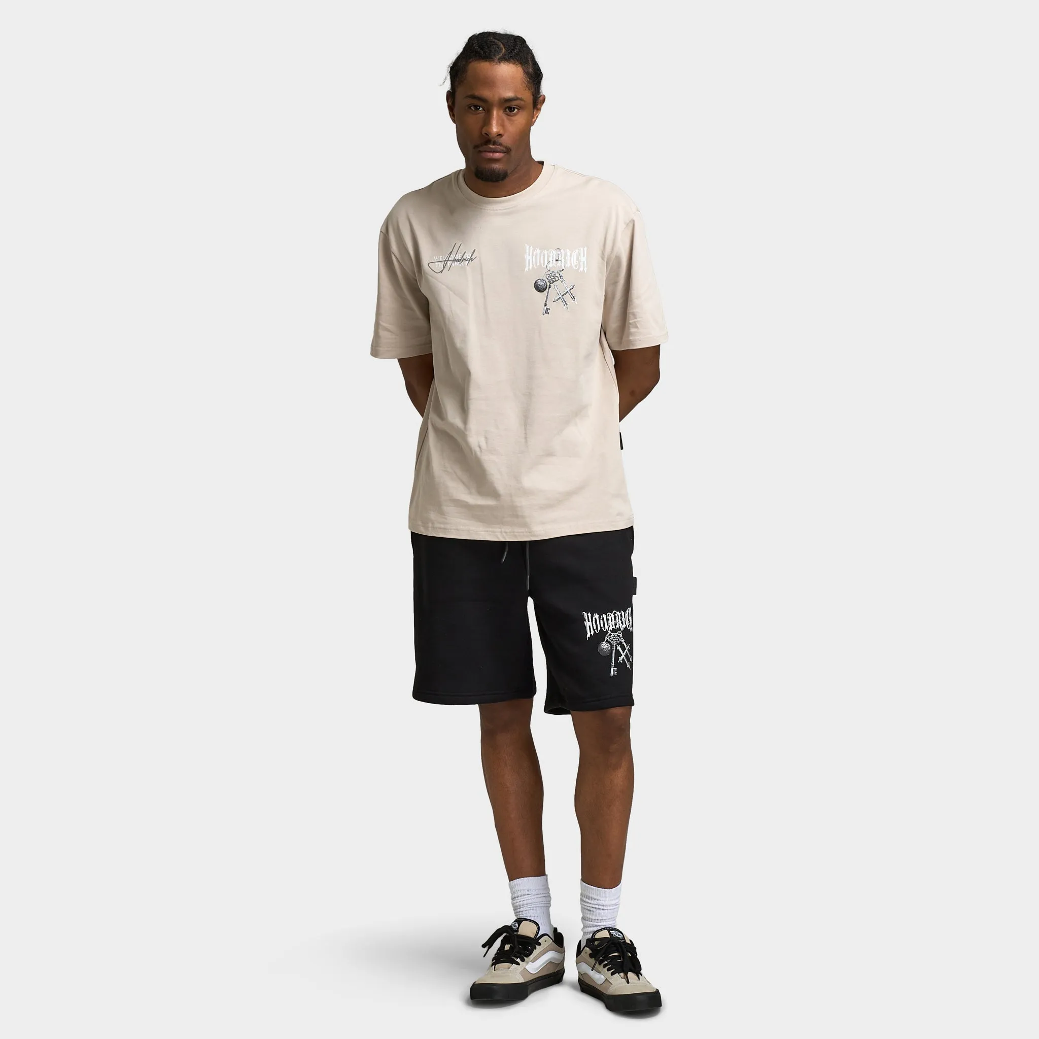 Hoodrich Rite Oversized Graphic T-Shirt Silver Grey / White - Monument sold by JD Sports product image thumbnail 5