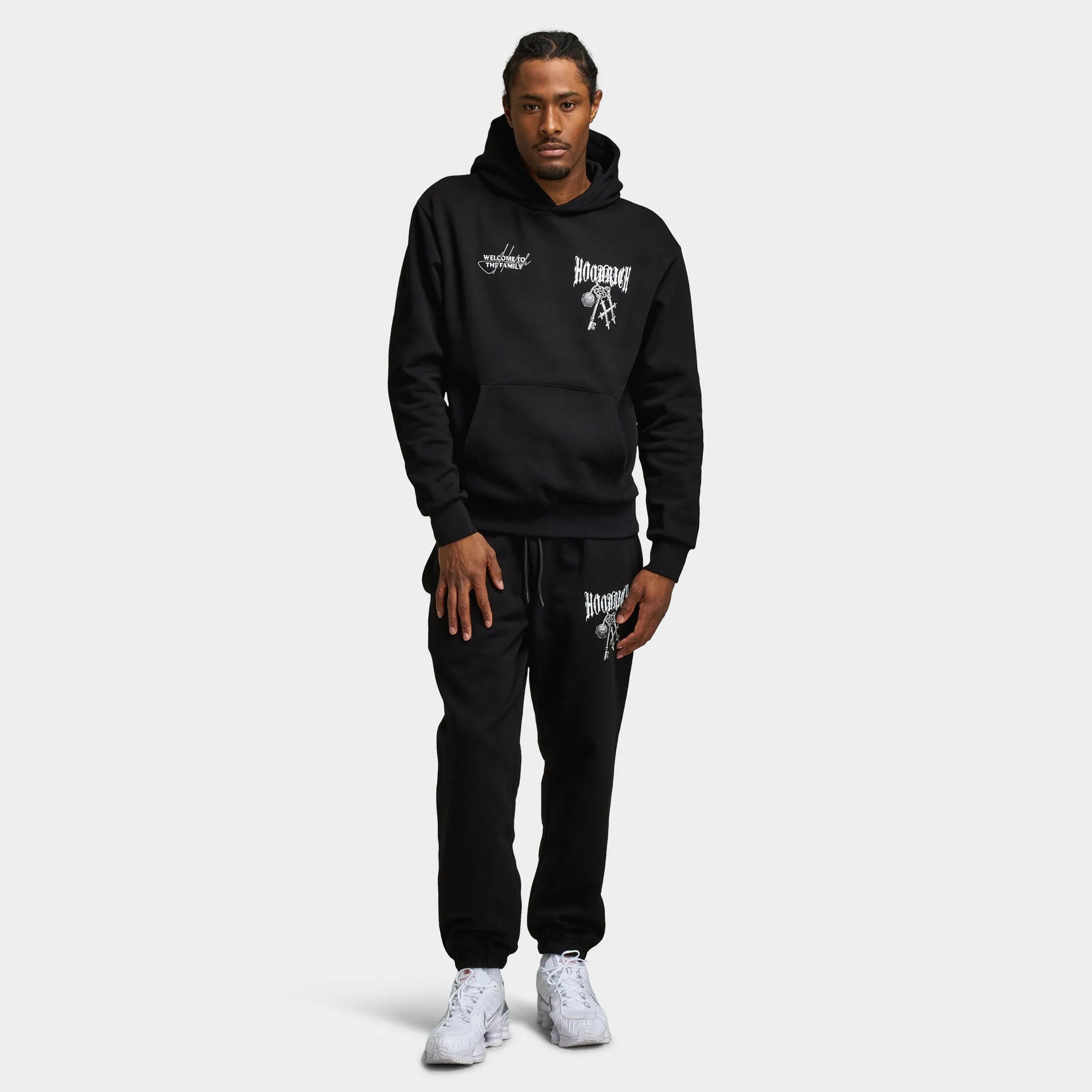 Hoodrich Rite Oversized Pullover Hoodie Black / White - Lava Smoke sold by JD Sports product image thumbnail 5