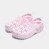 Crocs Women's Classic Floral Cut Out Clog / Pink Milk sold by JD Sports