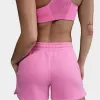 Nike Sportswear Women's Phoenix Fleece Mid Rise 4" Shorts Playful Pink / Sail sold by JD Sports