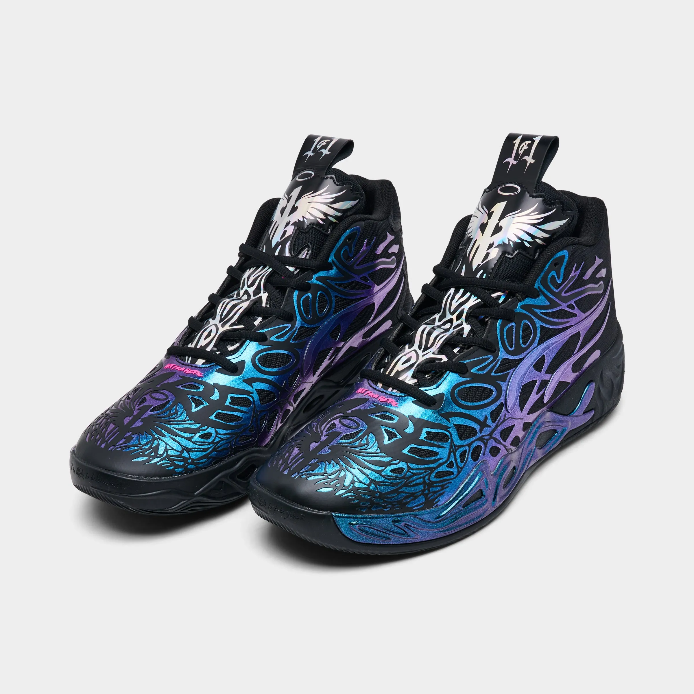 PUMA Melo 4 "Reflections" Black / Ravish sold by JD Sports product image thumbnail 2