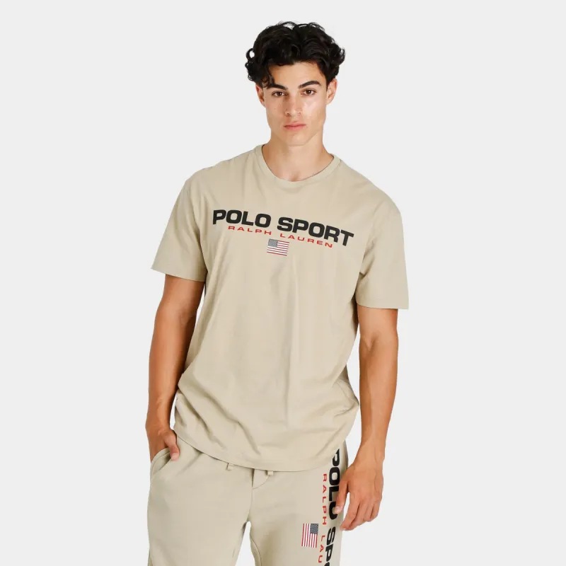 Polo Ralph Lauren Jersey T-shirt / Classic Khaki sold by JD Sports