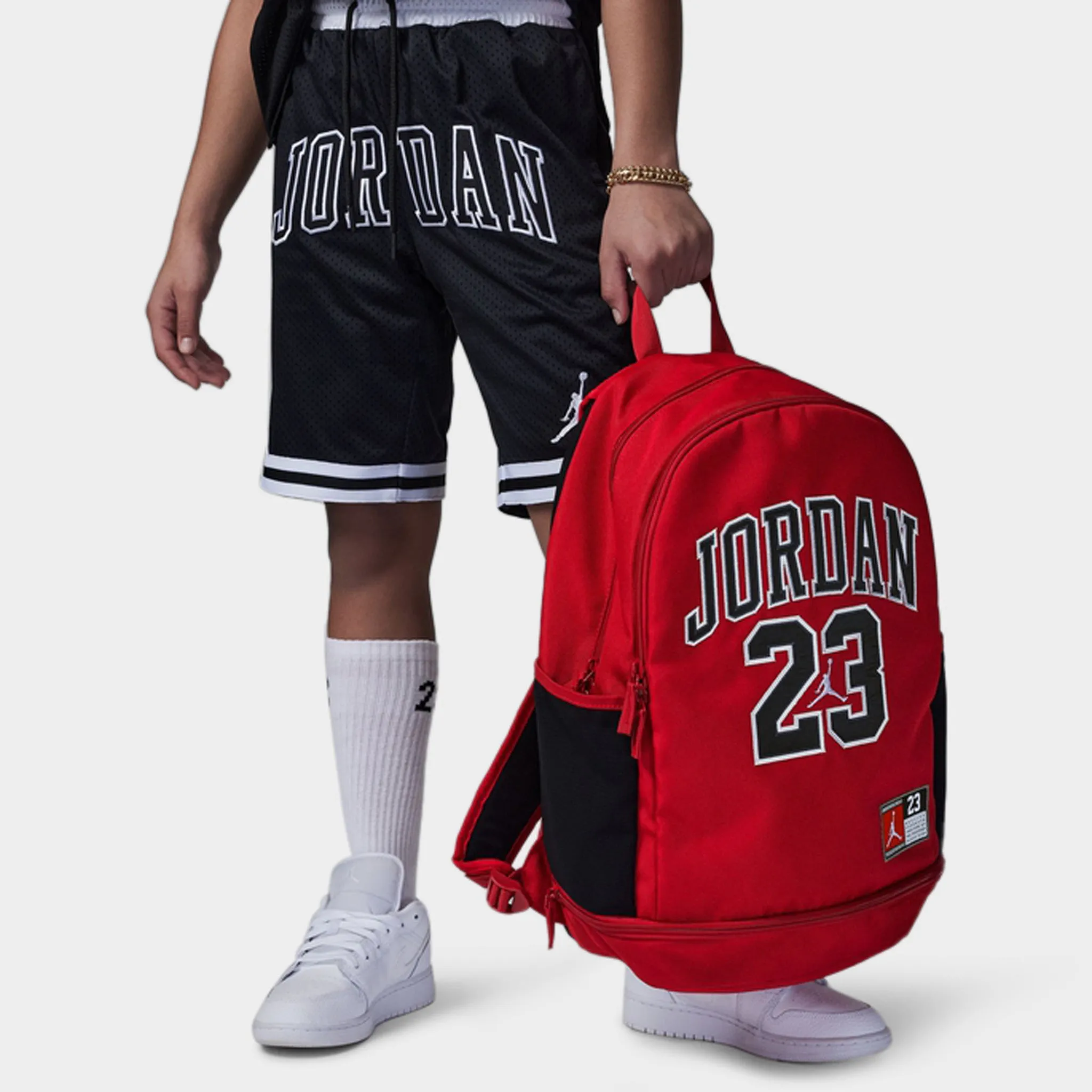 Jordan Jersey Backpack / Gym Red sold by JD Sports product image thumbnail 5