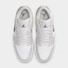 Jordan 1 Low White / Midnight Navy - Neutral Grey sold by JD Sports