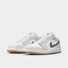 Jordan 1 Low White / Midnight Navy - Neutral Grey sold by JD Sports