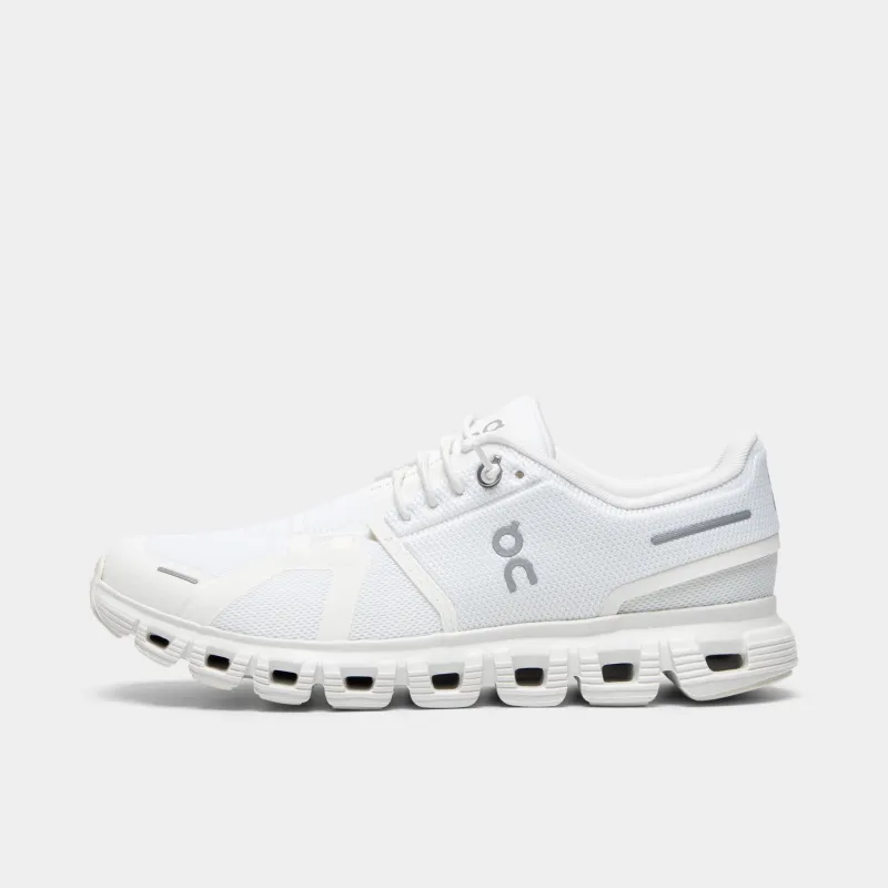 On Women's Cloud 6 White / White sold by JD Sports