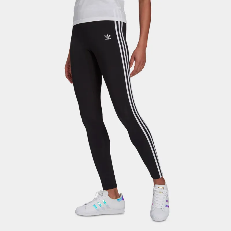 adidas Originals Women's Adicolor Classics 3-Stripes Tights / Black sold by JD Sports