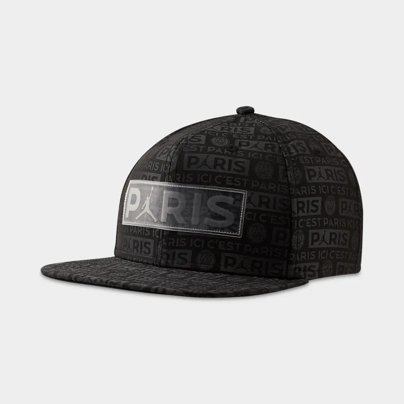 Jordan x Paris Saint-Germain Pro Cap / Black sold by JD Sports