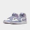Jordan Women's 1 Mid Indigo Haze / Doll-White sold by JD Sports