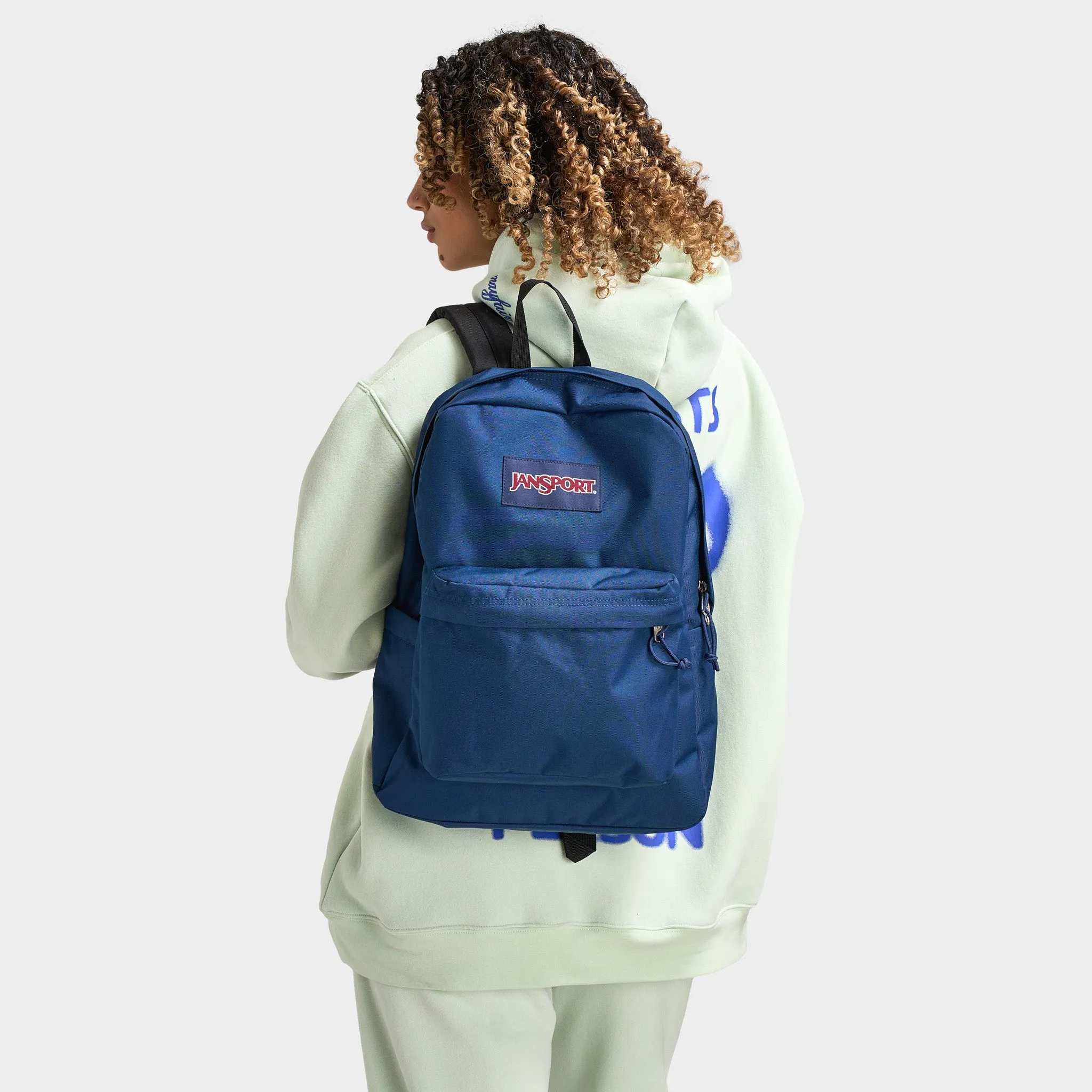JanSport Superbreak Plus Backpack / Navy sold by JD Sports product image thumbnail 2