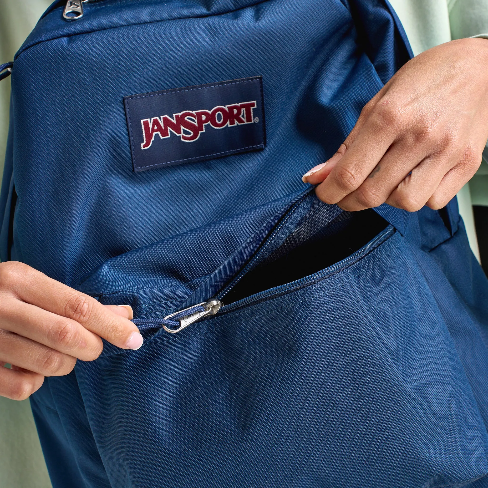 JanSport Superbreak Plus Backpack / Navy sold by JD Sports product image thumbnail 4