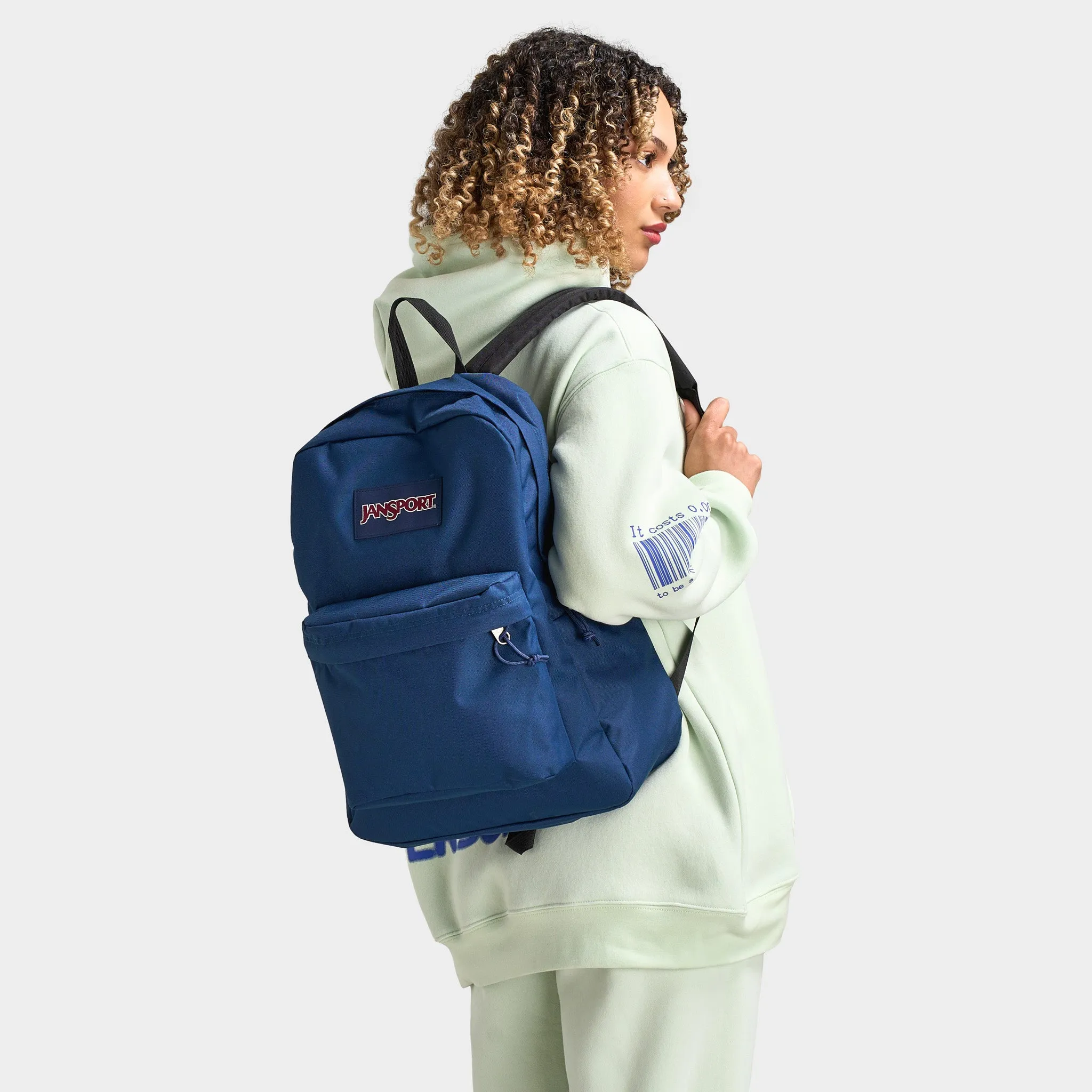 JanSport Superbreak Plus Backpack / Navy sold by JD Sports product image thumbnail 3