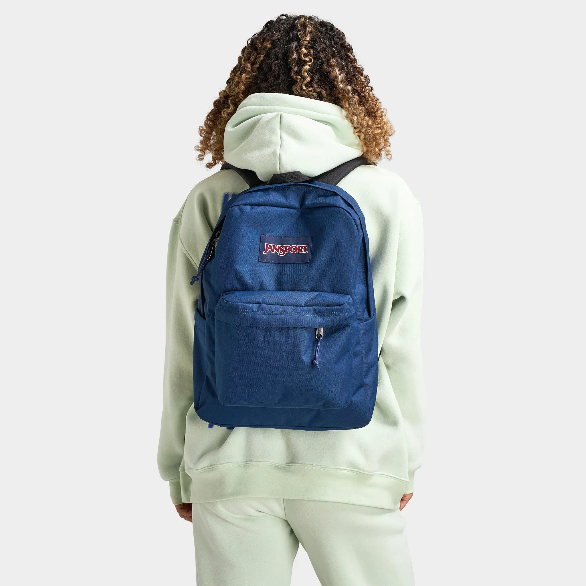 JanSport Superbreak Plus Backpack / Navy sold by JD Sports
