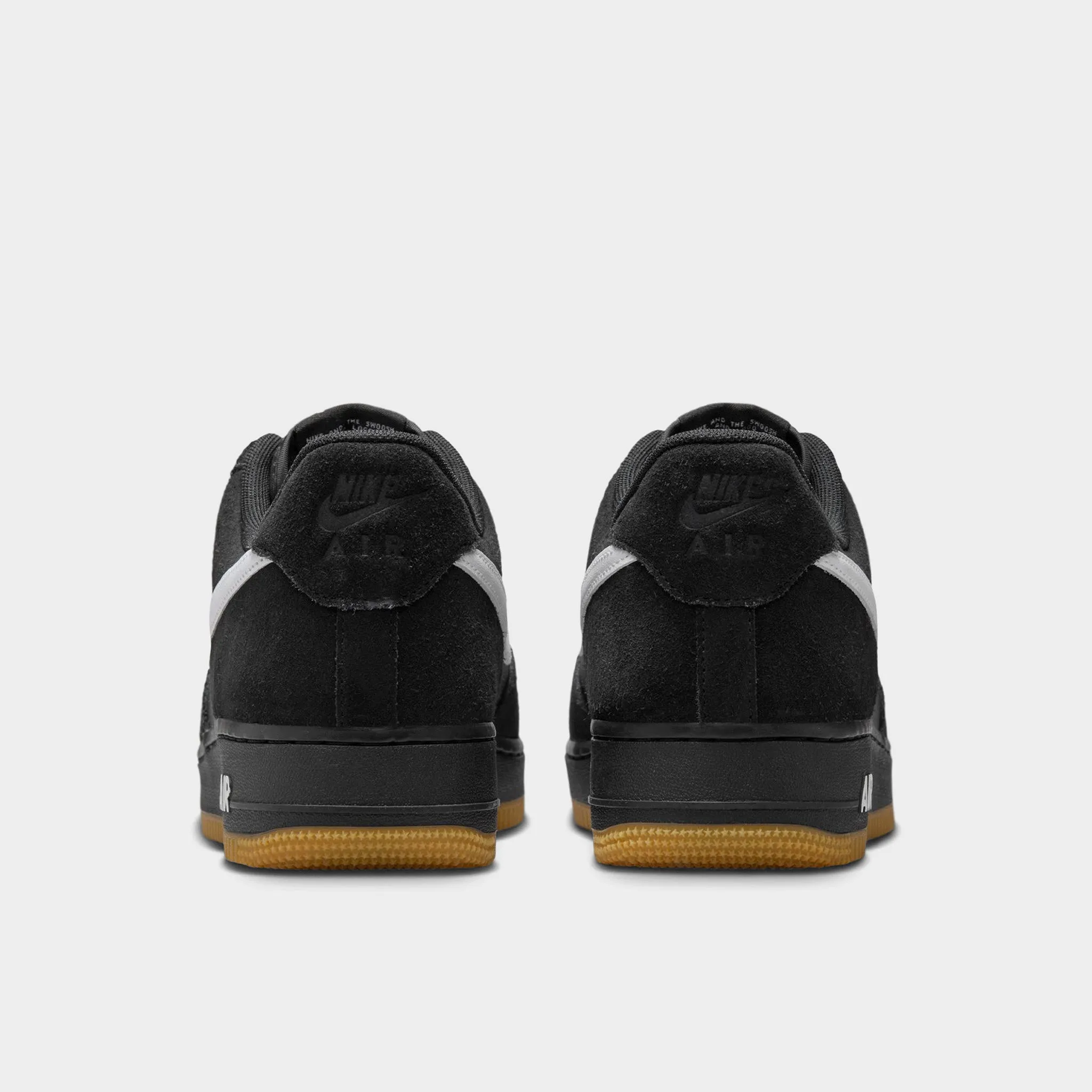 Nike Air Force 1 '07 LV8 Black / White - Light Gum Brown sold by JD Sports product image thumbnail 4