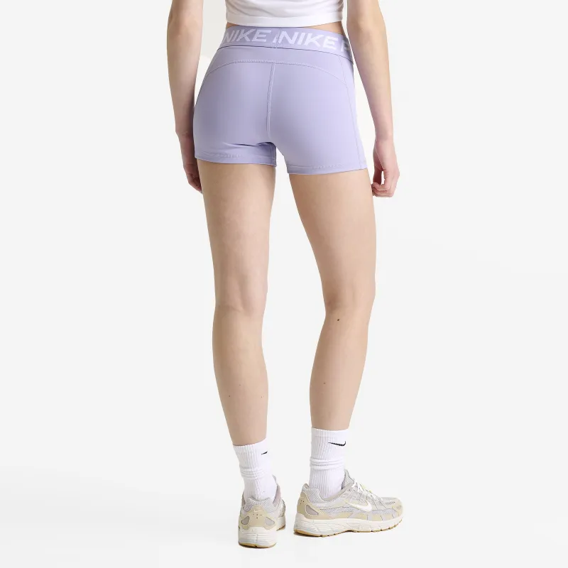 Nike Pro Women's 3" Shorts Lilac Ice / White made by Nike