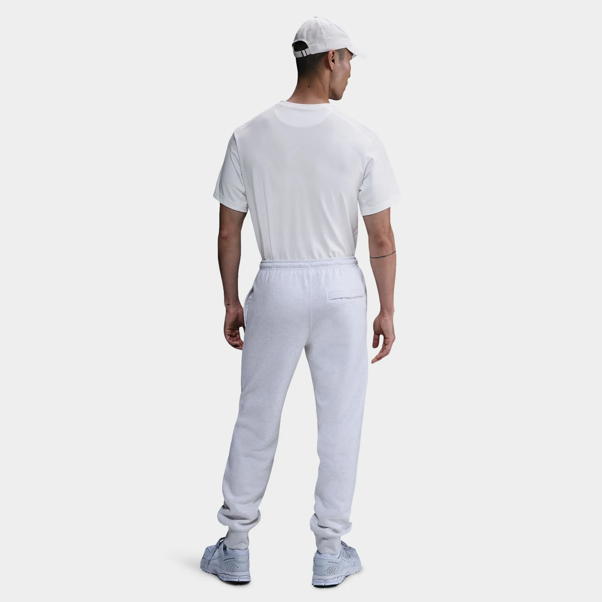 Nike Club Joggers Birch Heather / White - White sold by JD Sports product image thumbnail 5