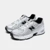 New Balance 740 White / Silver Metallic sold by JD Sports