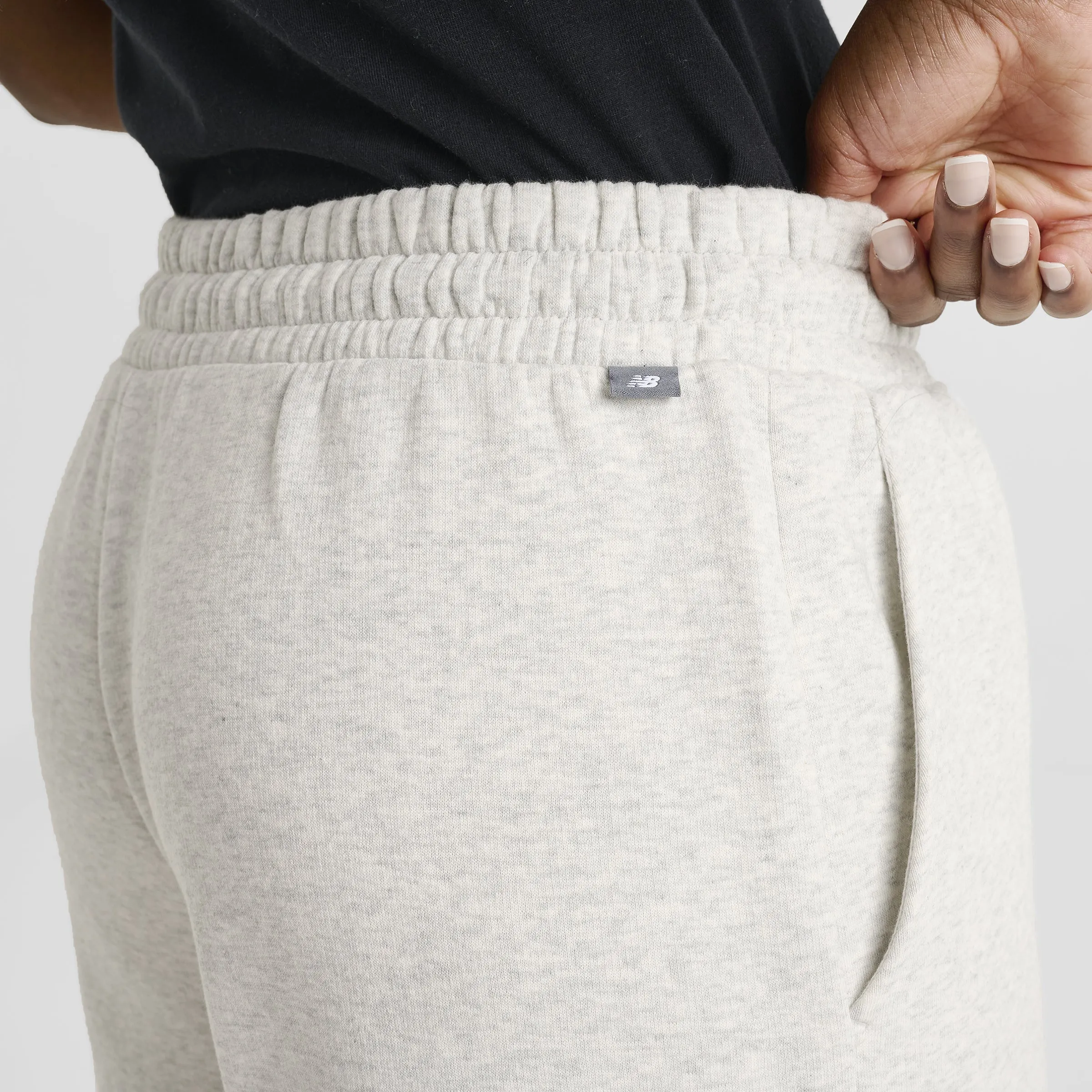 New Balance Women's Tone Wide Jogger Ash Heather / Black sold by JD Sports product image thumbnail 5