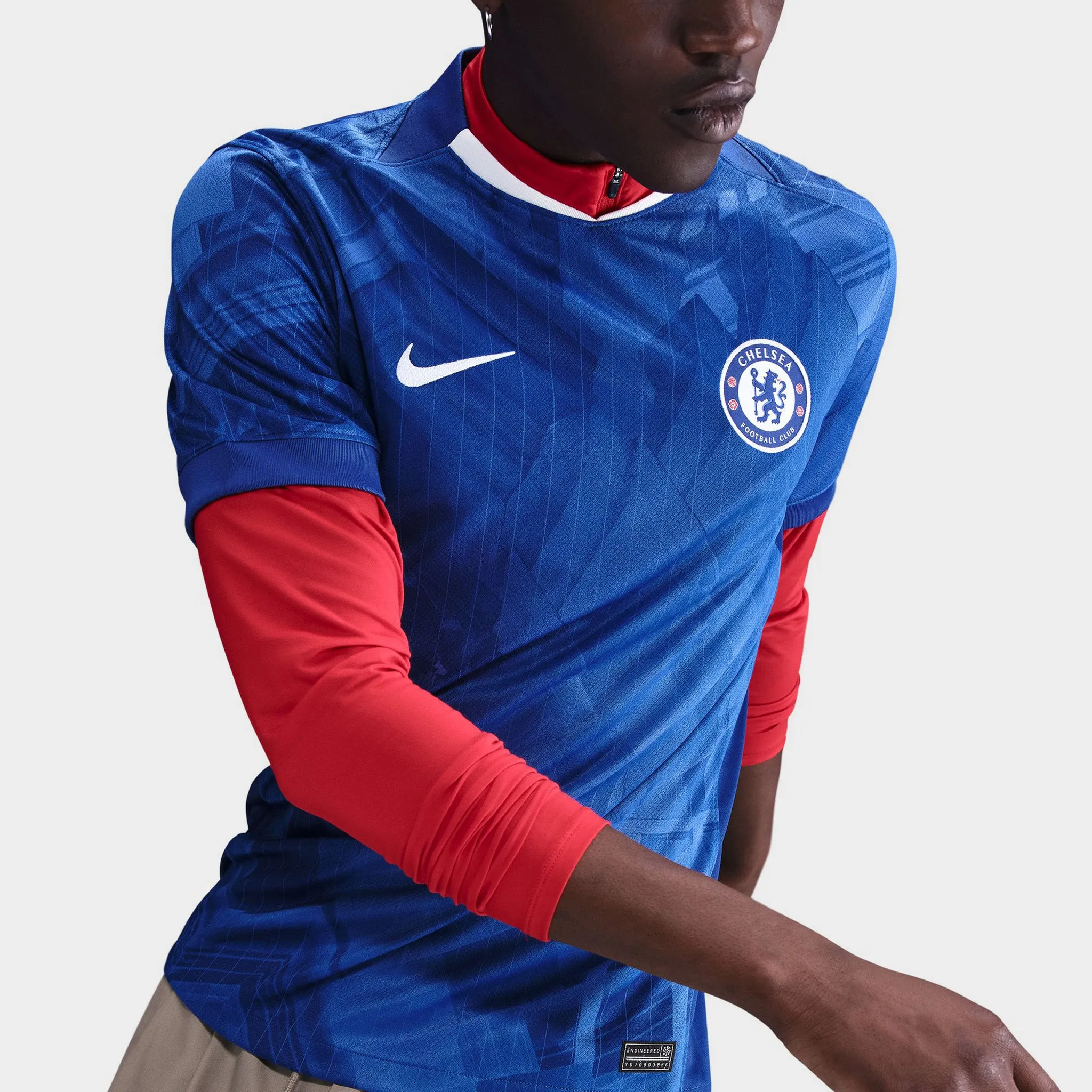 Nike Dri-FIT Chelsea F.C. Home Replica Jersey Rush Blue / White - Speed Red sold by JD Sports product image thumbnail 2
