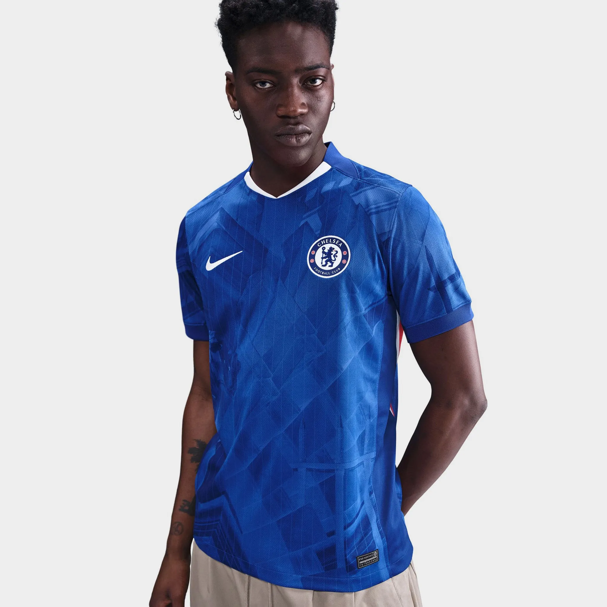 Nike Dri-FIT Chelsea F.C. Home Replica Jersey Rush Blue / White - Speed Red sold by JD Sports