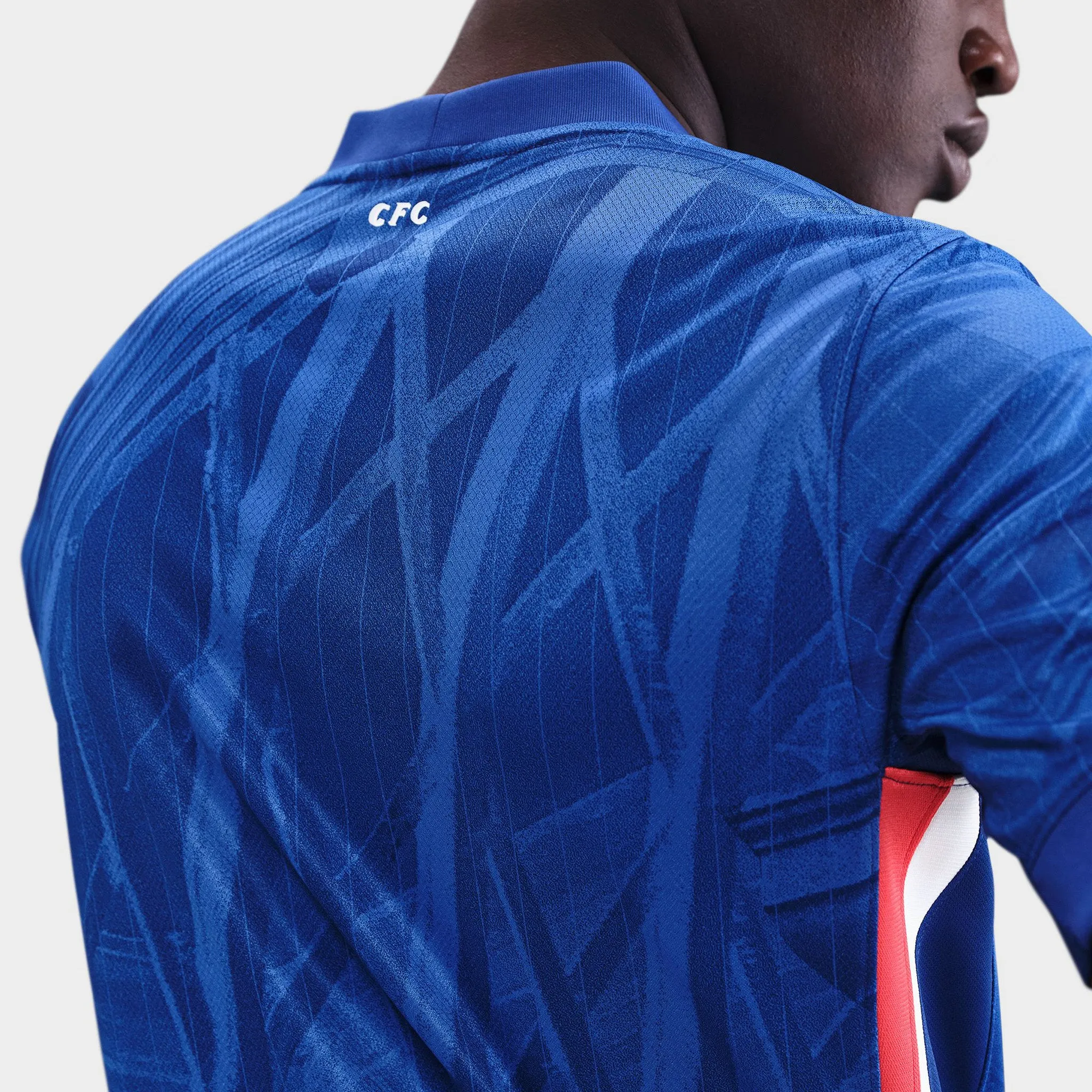 Nike Dri-FIT Chelsea F.C. Home Replica Jersey Rush Blue / White - Speed Red sold by JD Sports product image thumbnail 3