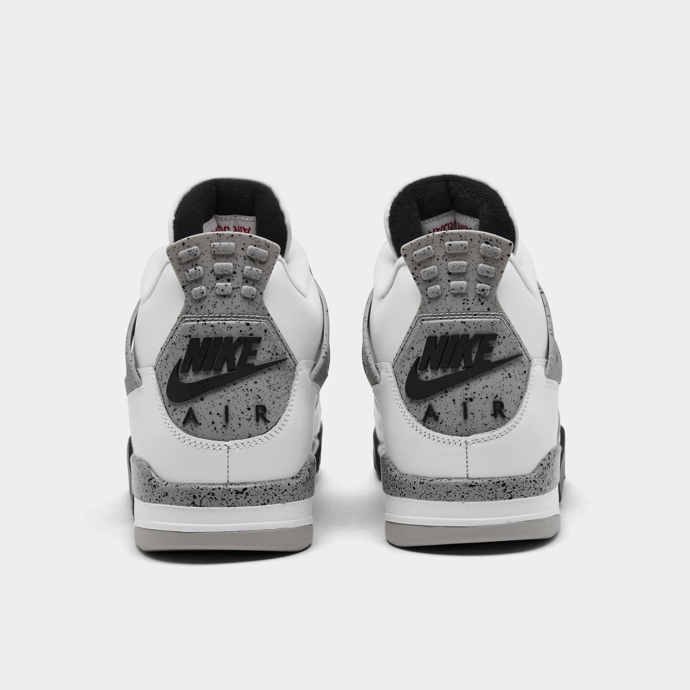 Jordan 4 Retro OG Summit White / Fire Red - Cement Grey sold by JD Sports product image thumbnail 4