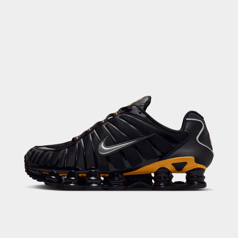 Nike Shox TL Black / Metallic Silver - Varsity Maize sold by JD Sports