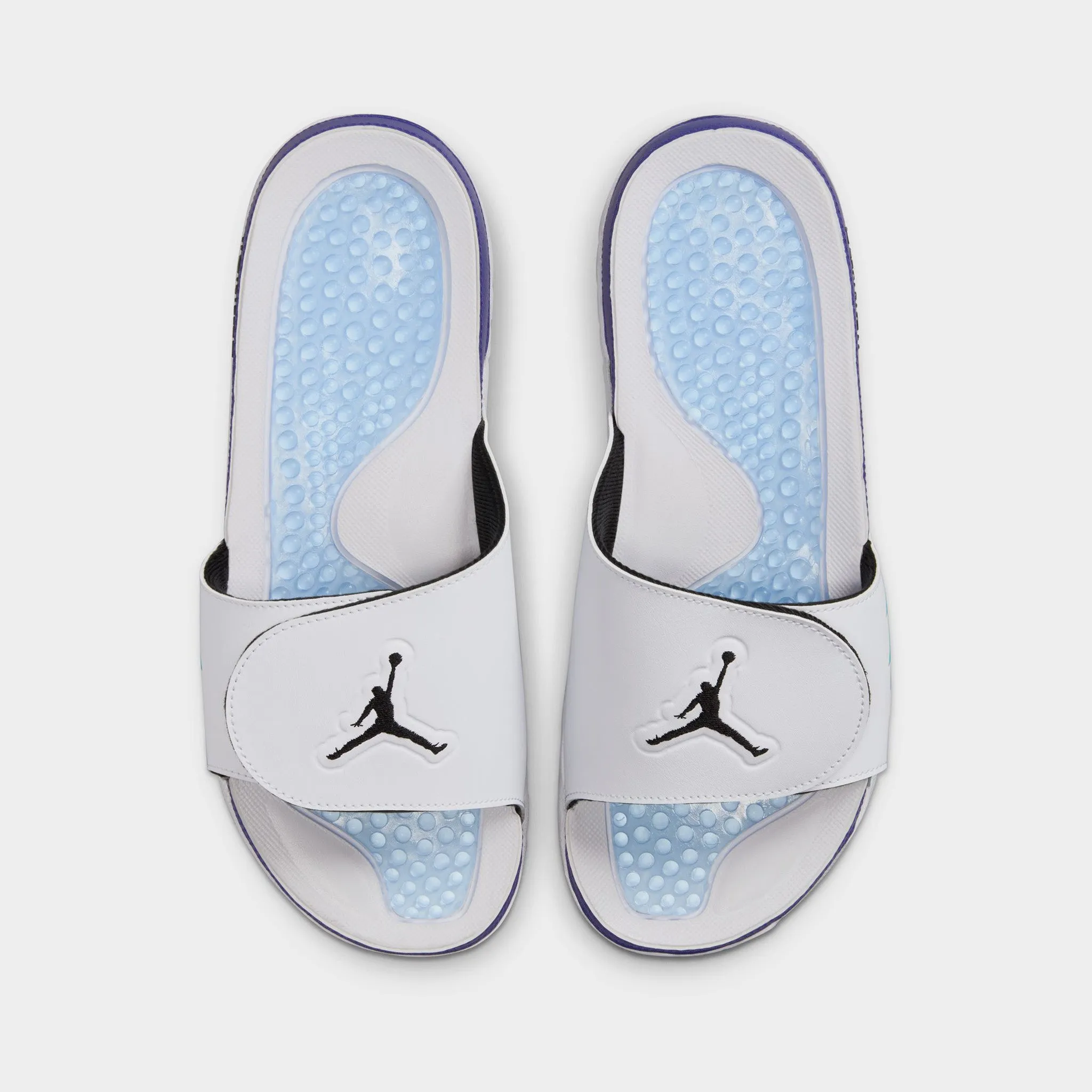 Jordan Hydro V Retro White / Black - New Emerald sold by JD Sports product image thumbnail 5