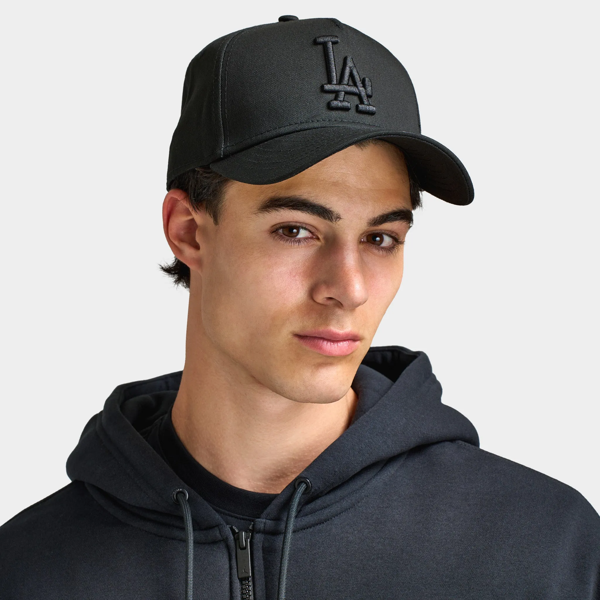 New Era Los Angeles Dodgers 9FORTY A-Frame Black / Black sold by JD Sports