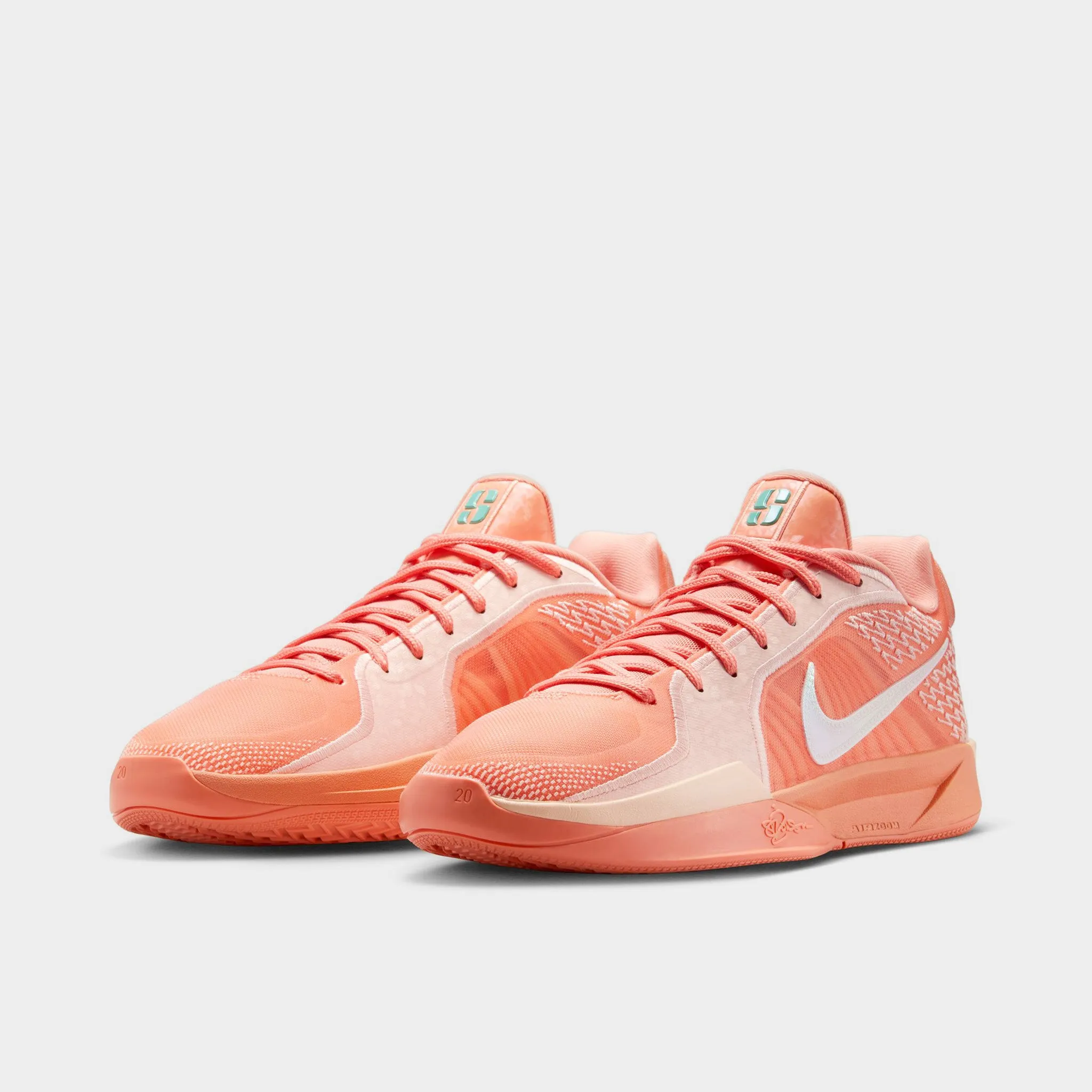 Nike Sabrina 2 Apricot Agate / Light Bone - Washed Coral sold by JD Sports product image thumbnail 2