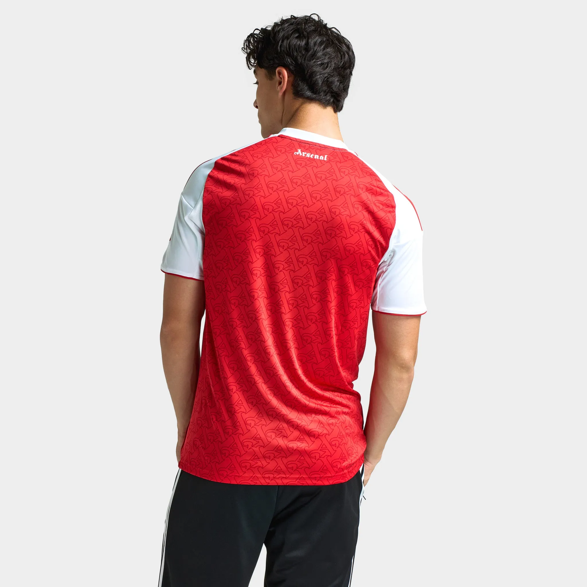 adidas Arsenal 25/26 Home Jersey Better Scarlet / White sold by JD Sports product image thumbnail 2