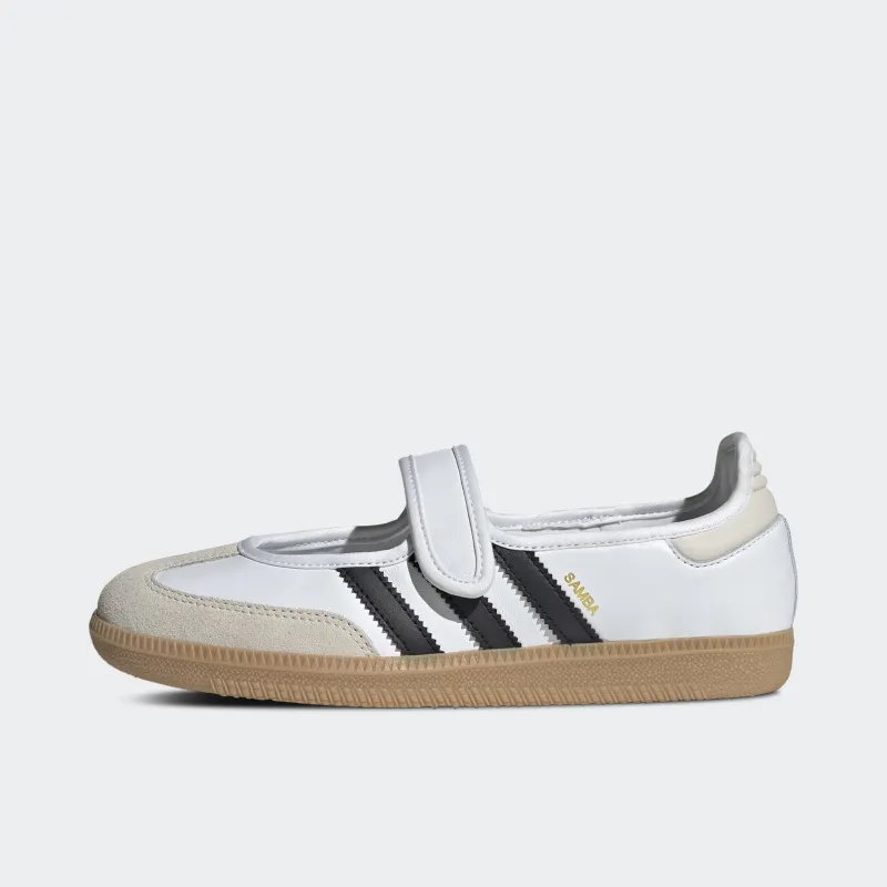 adidas Women's Samba Jane White / Alumina - Core Black sold by JD Sports