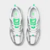 New Balance 530 Silver Metallic / Green Apple sold by JD Sports