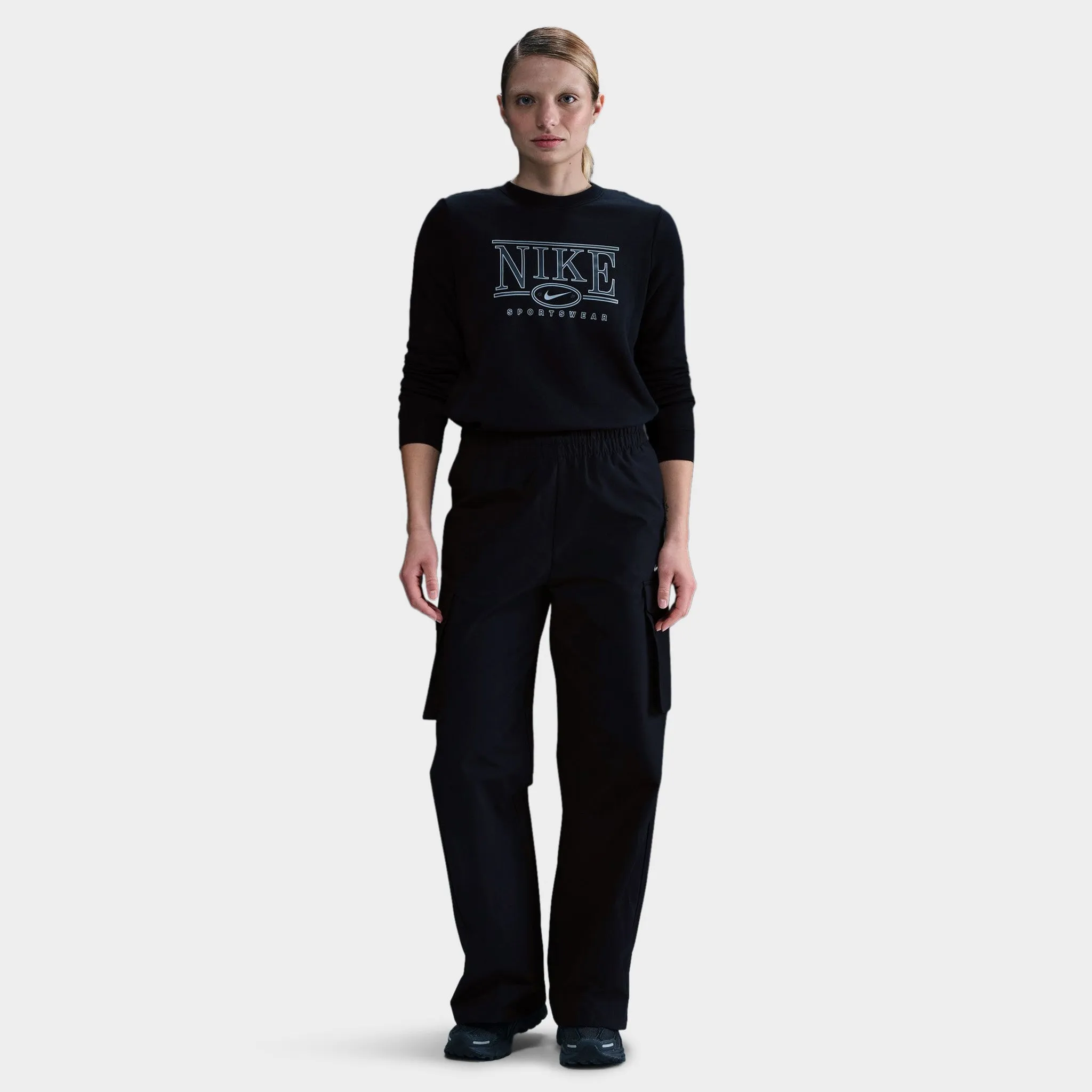 Nike Sportswear Women's Logo Crewneck / Black sold by JD Sports product image thumbnail 5