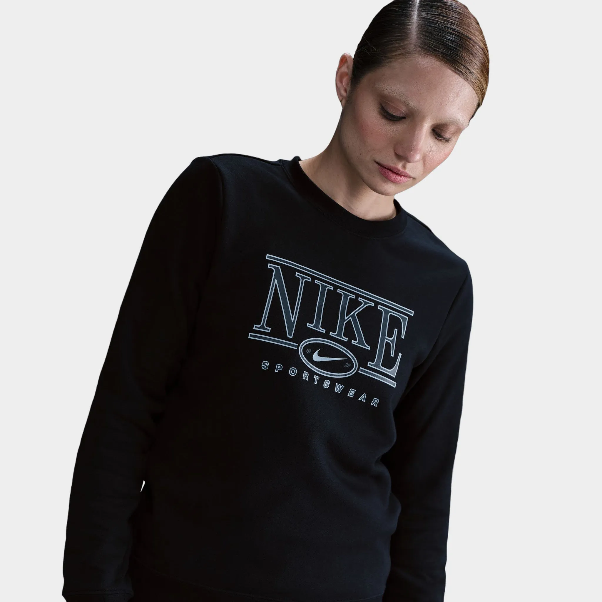 Nike Sportswear Women's Logo Crewneck / Black sold by JD Sports product image thumbnail 3