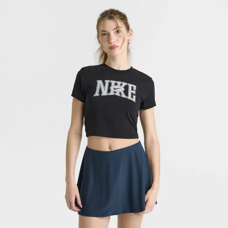 Nike Women's Slim Crop T-Shirt / Black sold by JD Sports