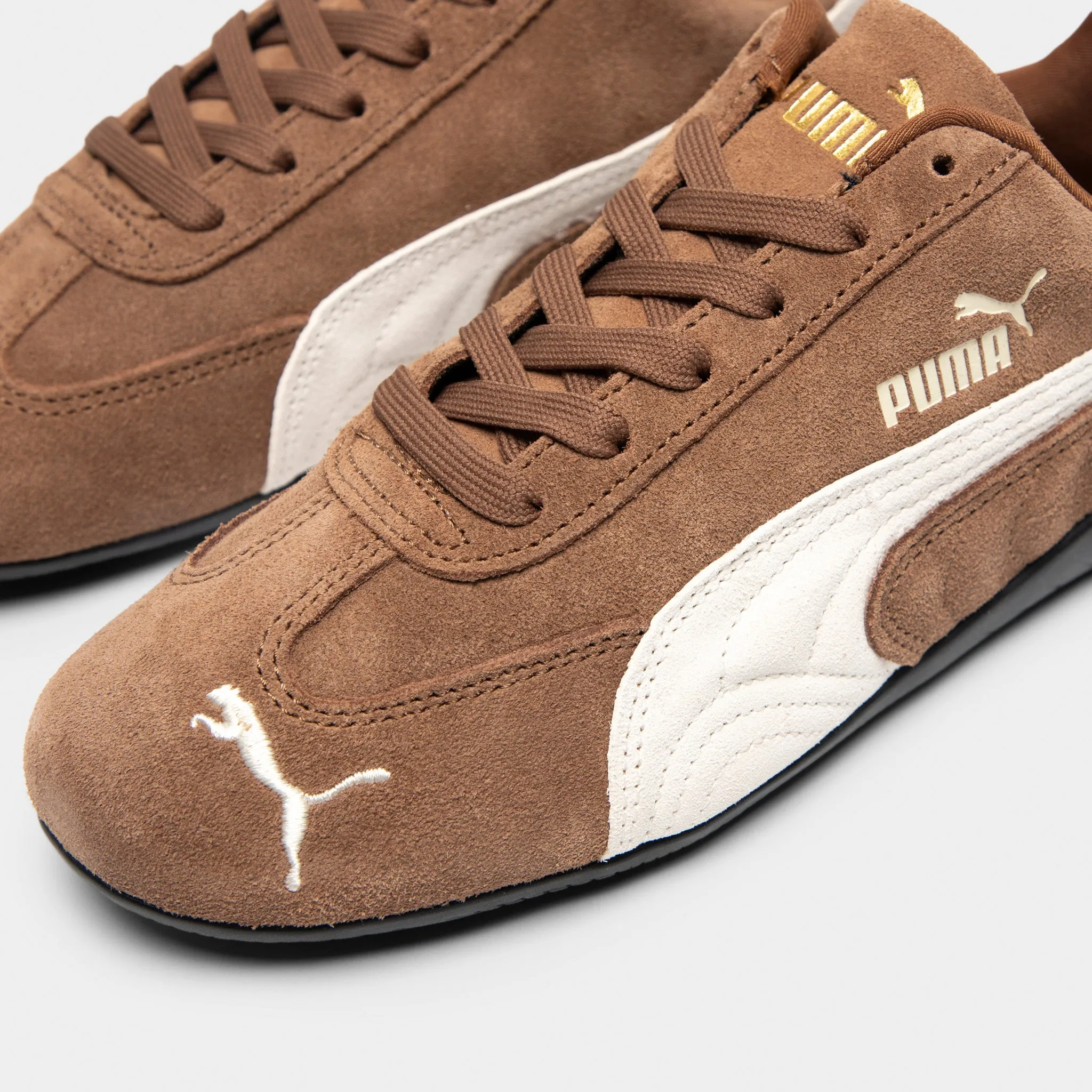 PUMA Women's Speedcat OG Haute Coffee / Frosted Ivory sold by JD Sports product image thumbnail 3