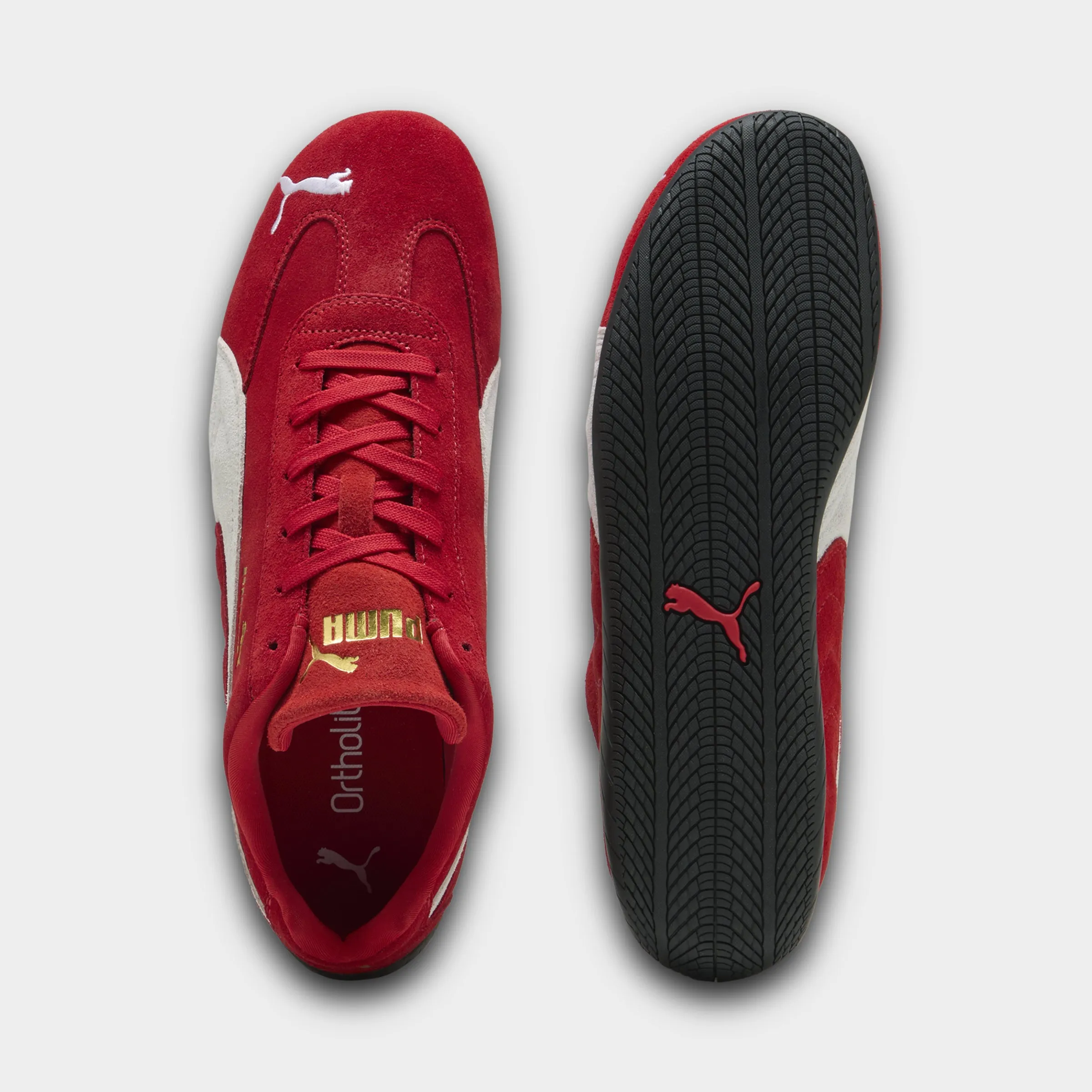 PUMA Women's Speedcat OG Red / White sold by JD Sports product image thumbnail 4