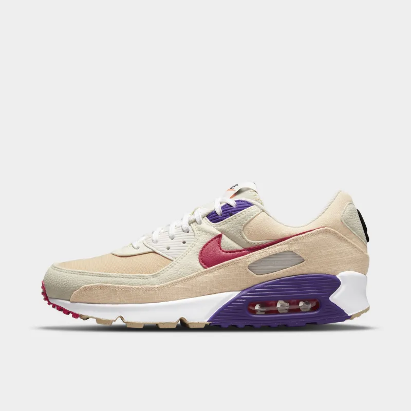 Nike Air Max 90 Sesame / Rush Pink / Coconut Milk / Phantom sold by JD Sports