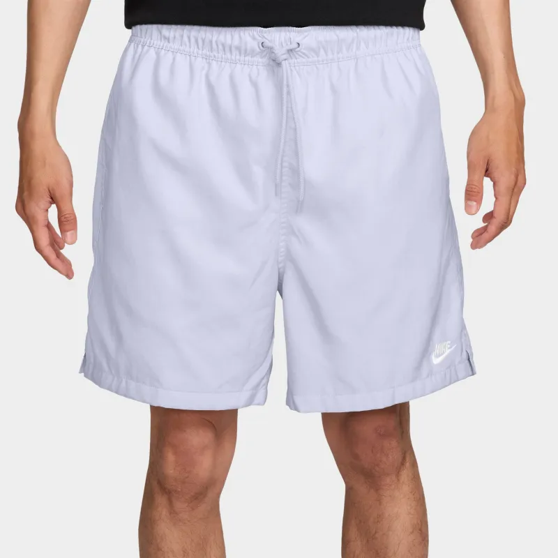Nike Club Flow Shorts Amethyst Tint / White sold by JD Sports