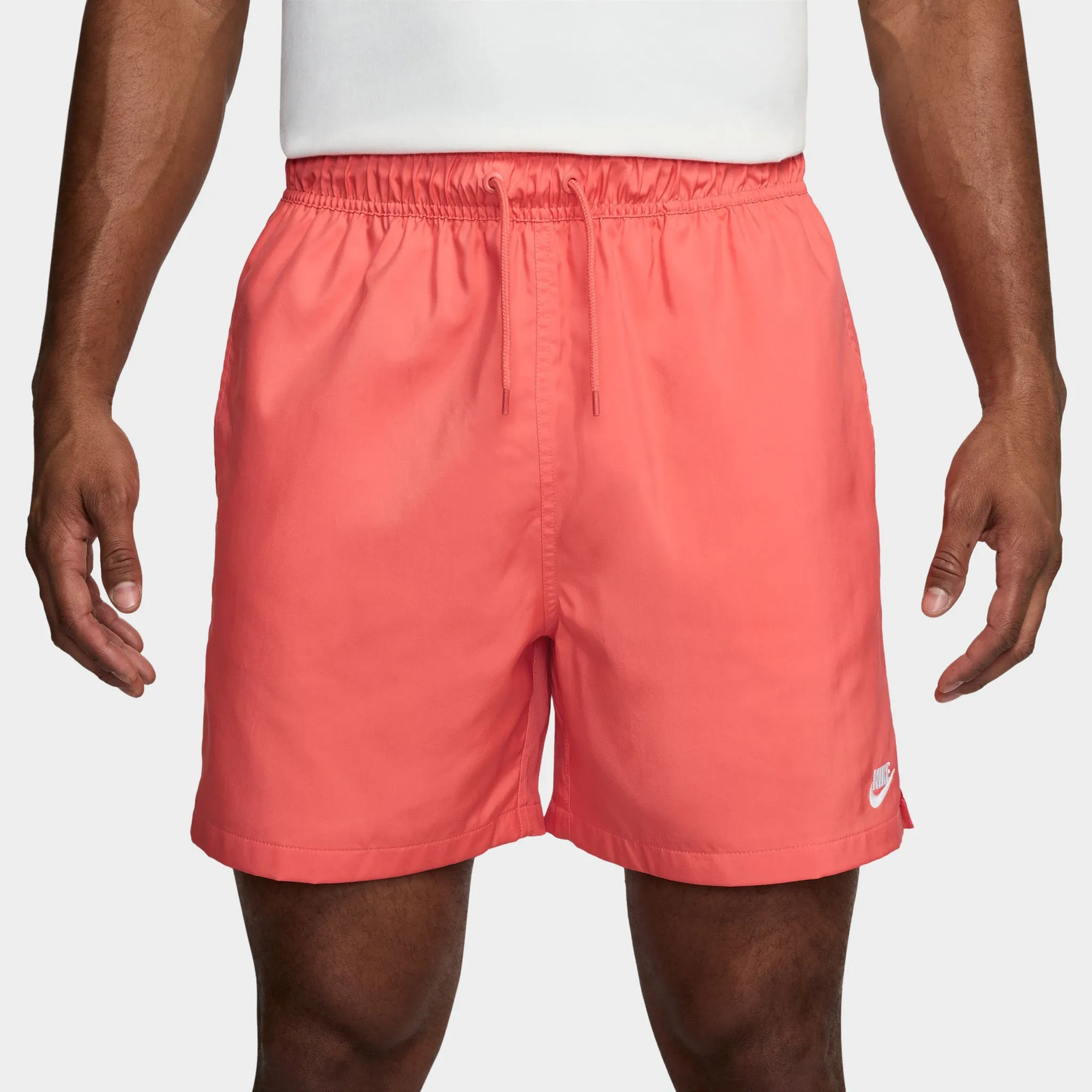 Nike Club Flow Shorts Magic Ember / White sold by JD Sports