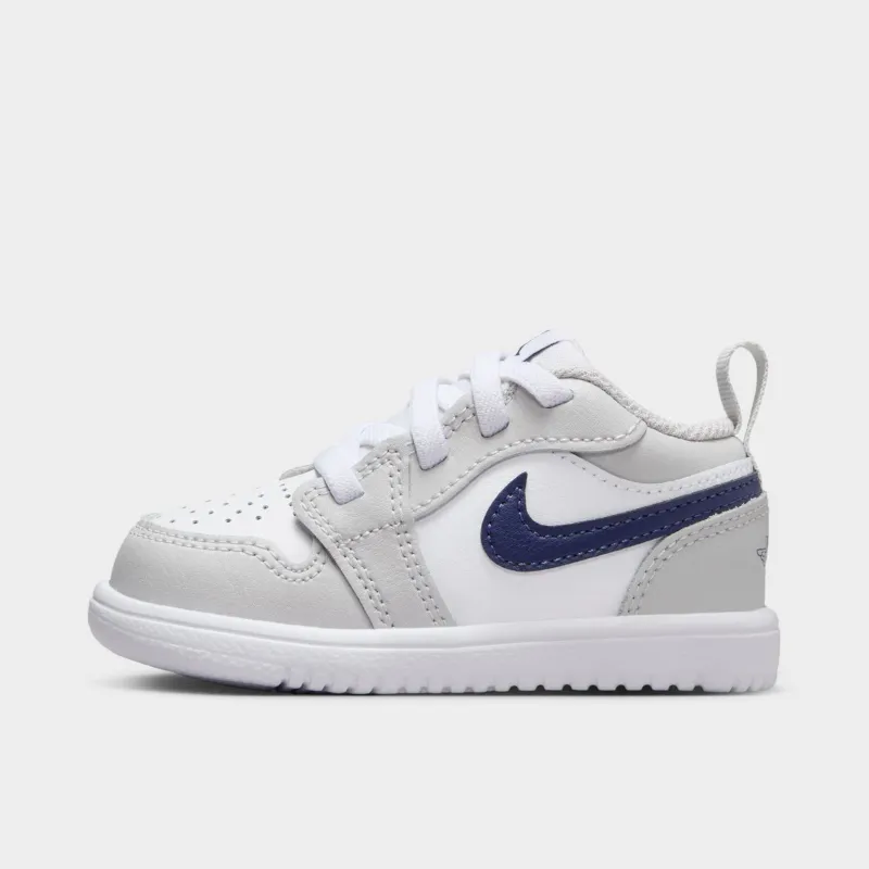 Jordan 1 Low Alt TD White / Midnight Navy - Neutral Grey sold by JD Sports