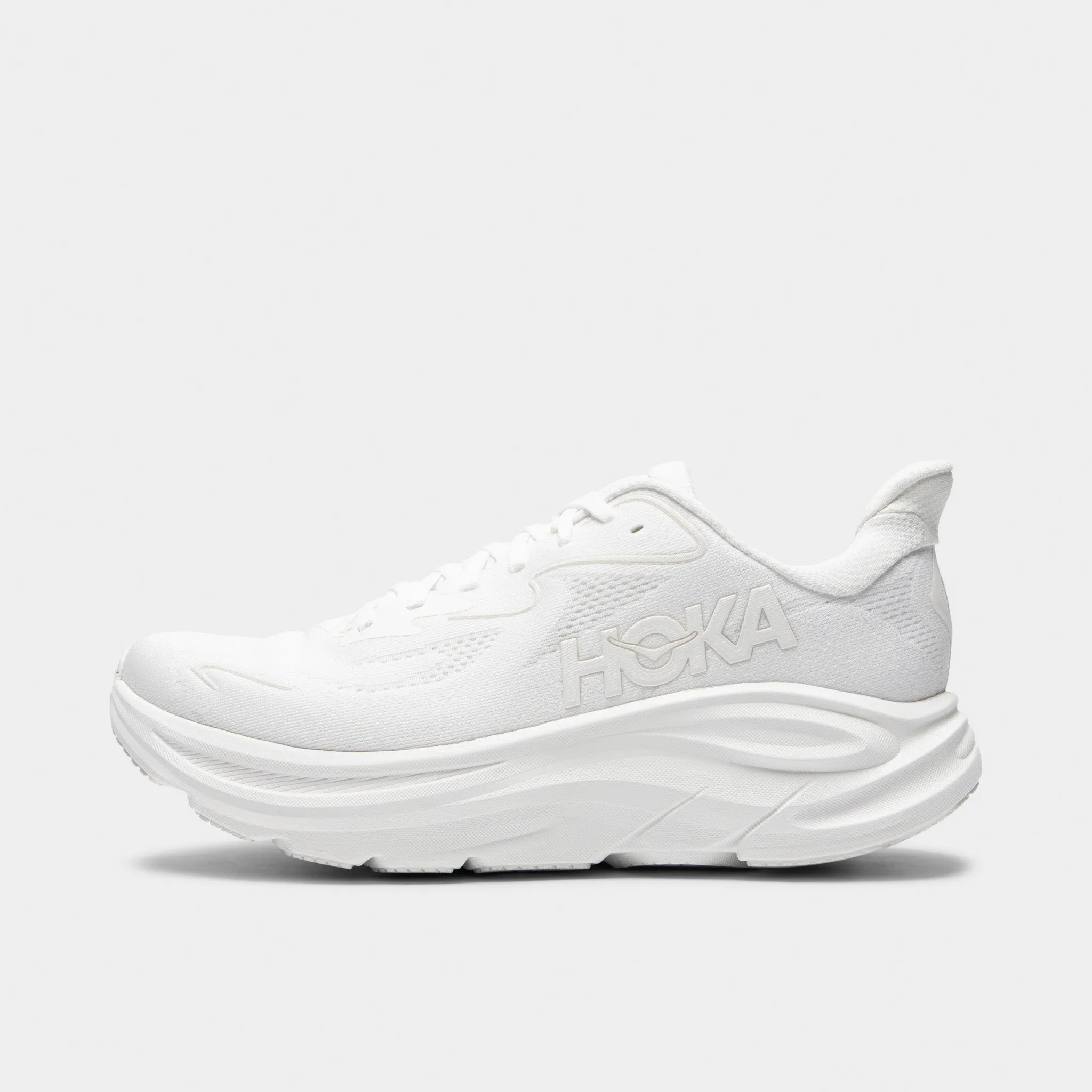 Hoka Clifton 10 White / White sold by JD Sports