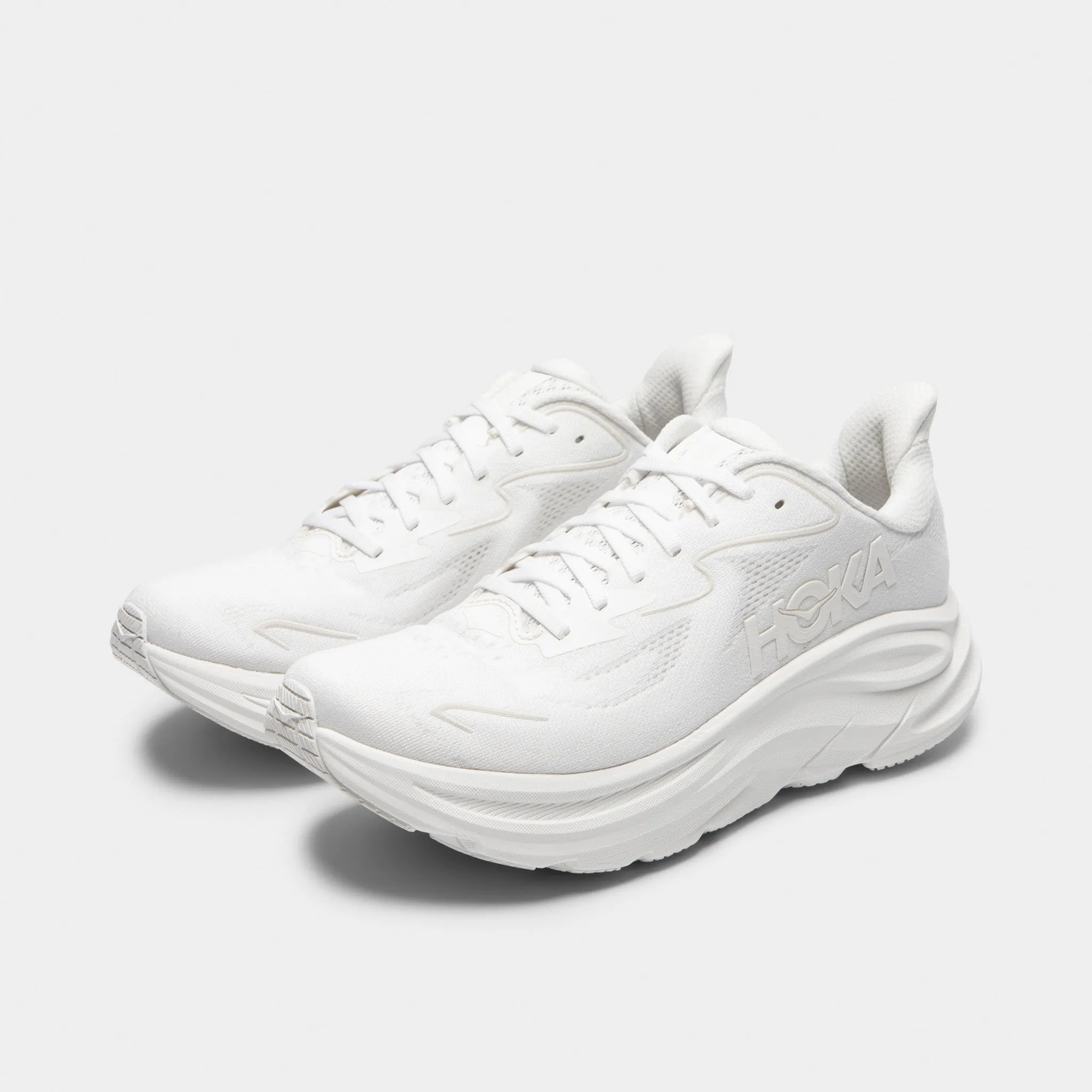 Hoka Clifton 10 White / White sold by JD Sports product image thumbnail 2
