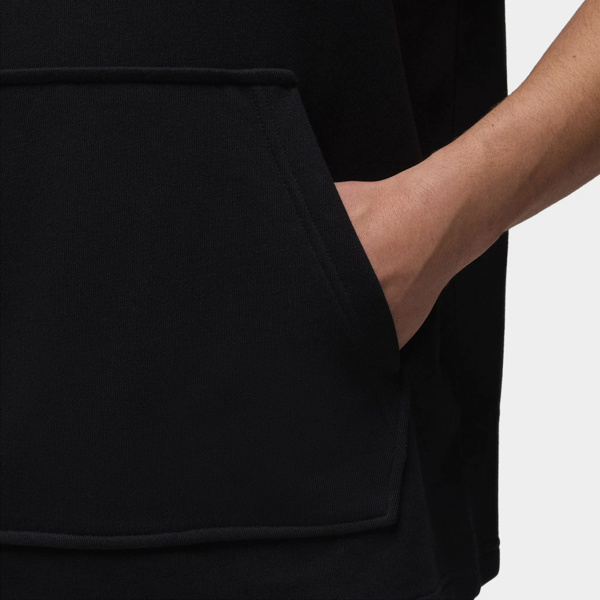 Jordan Sport Crossover Dri-FIT Sleeveless Pullover Hoodie Black / White sold by JD Sports product image thumbnail 4